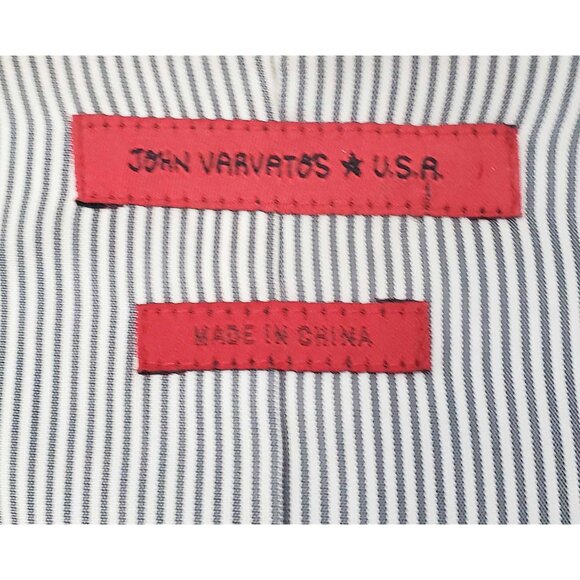 John Varvatos Mens Grey Floral Print Linen Waistcoat Vest Size L - Picture 2 of 7